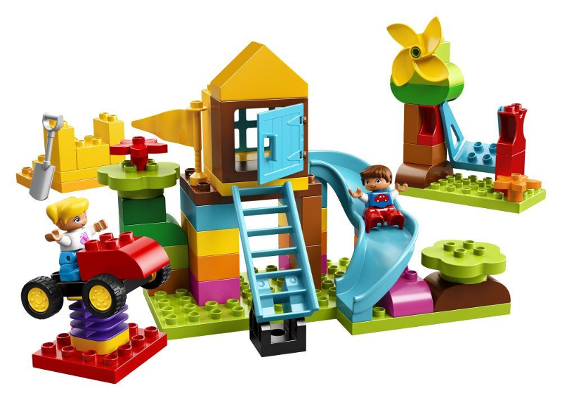 LEGO DUPLO 10864 Velký box s kostkami na hřiště