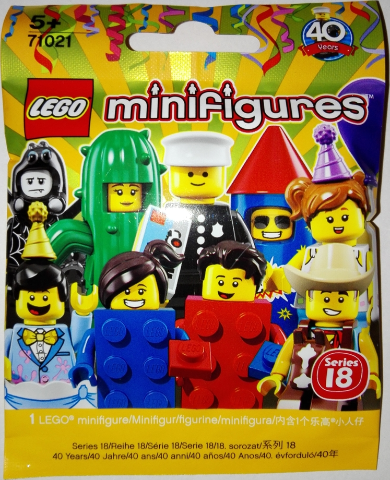 LEGO Minifigurky 71021 Original box 60 ks 18. série
