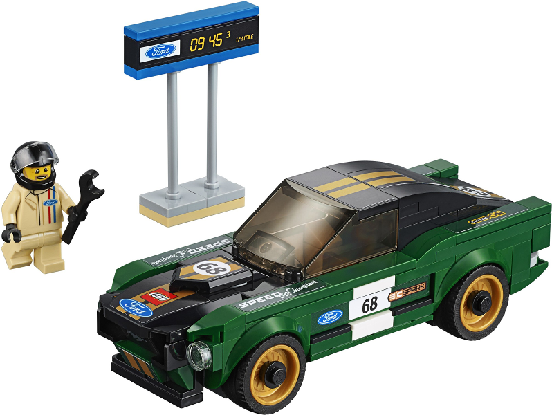 LEGO Speed Champions 75884 - 1968 Ford Mustang Fastback