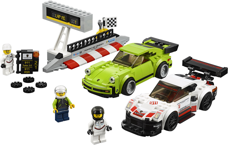 LEGO Speed Champions 75888 Porsche 911 RSR a 911 Turbo 3.0