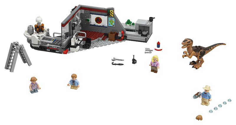 LEGO Jurassic World 75932 Jurský park: hon na Velociraptora