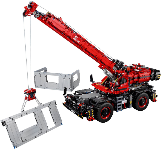 LEGO TECHNIC 42082 Terénní jeřáb