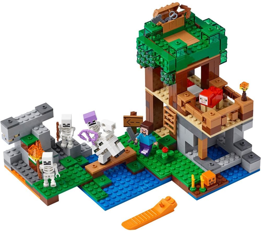 LEGO Minecraft 21146 Útok kostlivců