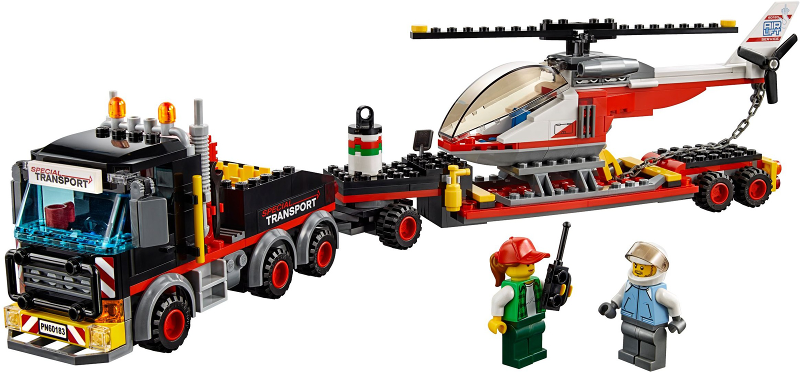 LEGO CITY 60183 Tahač na přepravu těžkého nákladu