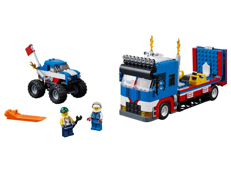LEGO CREATOR 31085 Mobilní kaskadérské představení