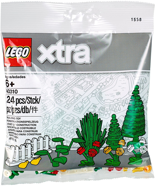 Lego xtra 40310 Doplňkové dílky Rostliny