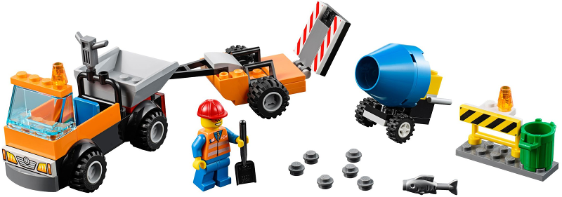 Lego Juniors 10750 Silniční opravářský vůz
