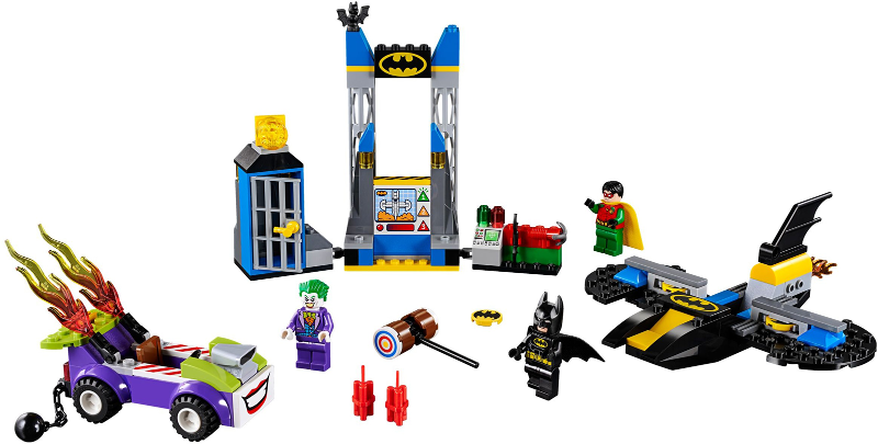 Lego Juniors 10753 Joker útočí na Batcave