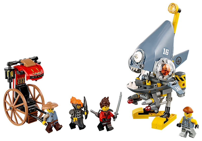 LEGO Ninjago 70629 Útok piraně
