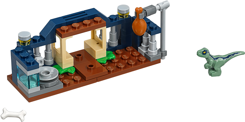 Lego Jurassic World 30382 Ohrádka s mládětem Velociraptora