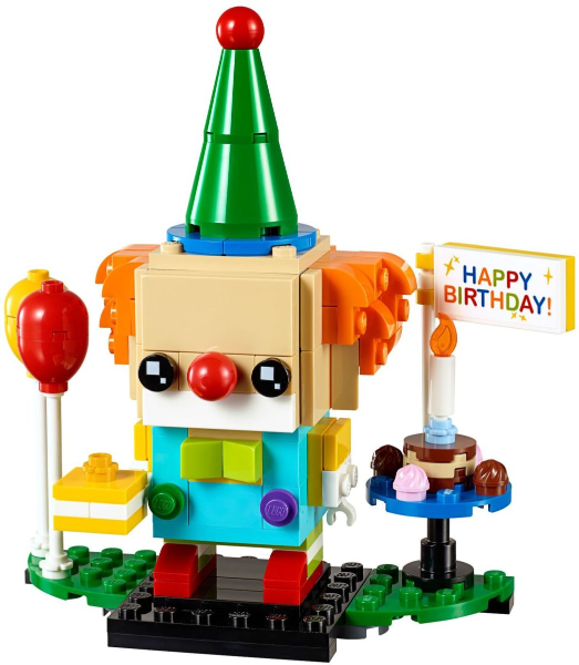 LEGO BrickHeadz 40348 Narozeninový klaun