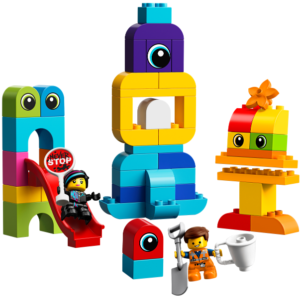 LEGO® DUPLO® Movie 10895 Emmet, Lucy a návštěvníci z DUPLO® planety