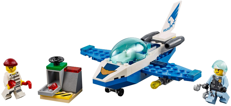 LEGO CITY 60206 Hlídka Letecké policie