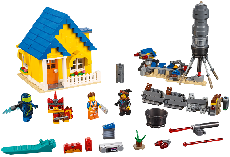 LEGO Movie 70831 Emmetův vysněný dům/Záchranná raketa!