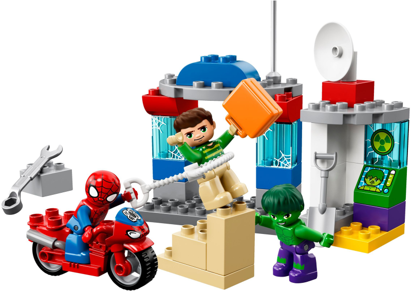 LEGO DUPLO 10876 Dobrodružství Spider-Mana a Hulka