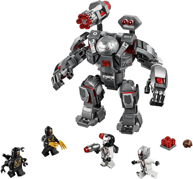 LEGO Super Heroes 76124 War Machine v robotickém obleku