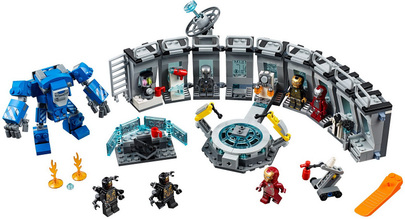 LEGO Super Heroes 76125 Iron Man a jeho obleky