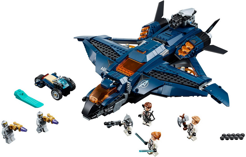 LEGO Super Heroes 76126 Parádní tryskáč Avengerů
