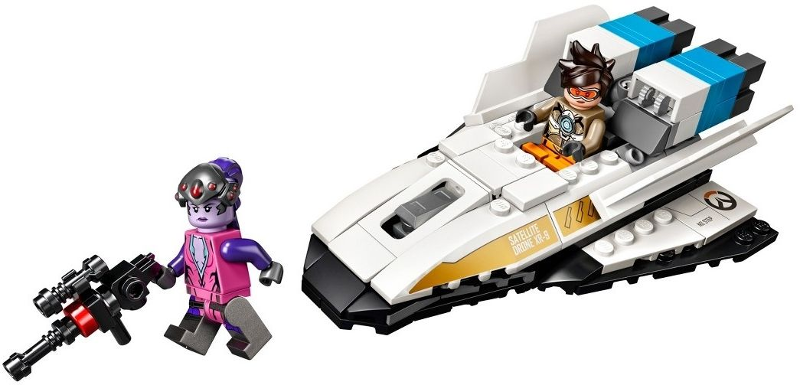 LEGO Overwatch 75970 Tracer vs. Widowmaker