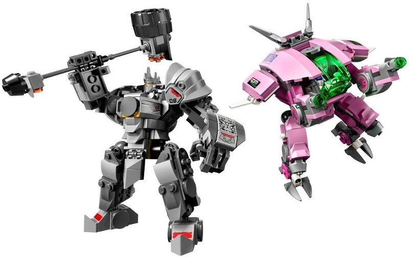 LEGO Overwatch 75973 D.Va a Reinhardt