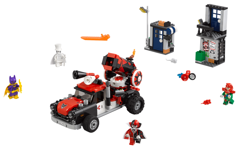 LEGO® Batman Movie 70921 Harley Quinn™ a útok dělovou koulí
