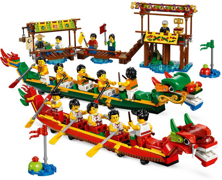 LEGO 80103 Závod dračích lodí