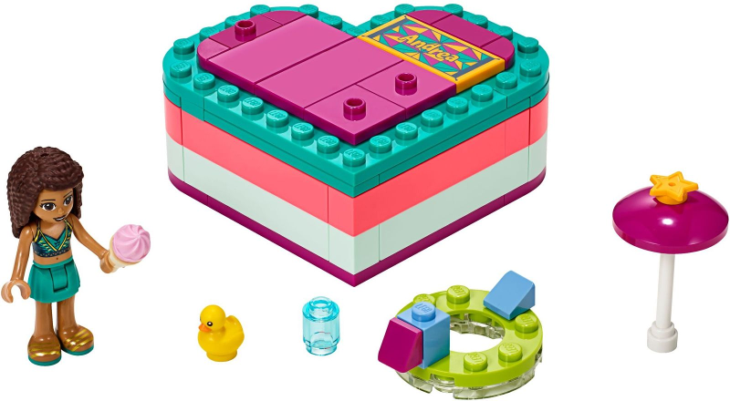 LEGO Friends 41384 Andrea a letní krabička ve tvaru srdce