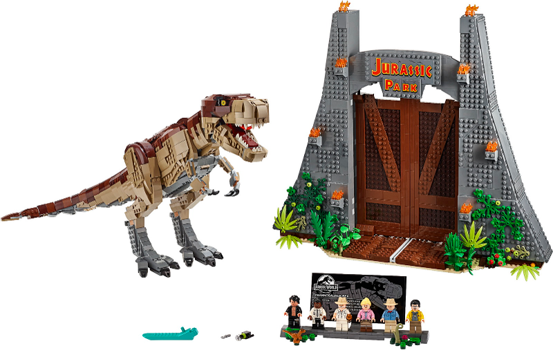 Lego 75936 Jurský park: Řádění T. rexe