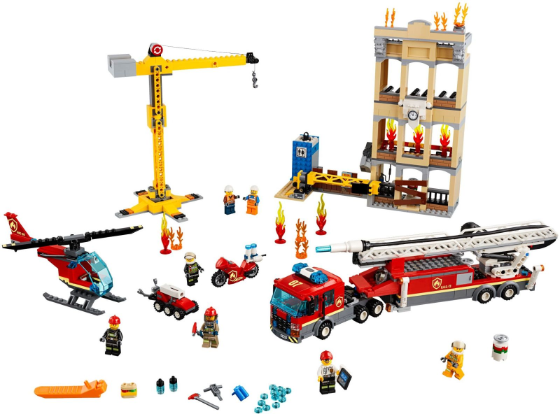 LEGO CITY 60216 Hasiči v centru města