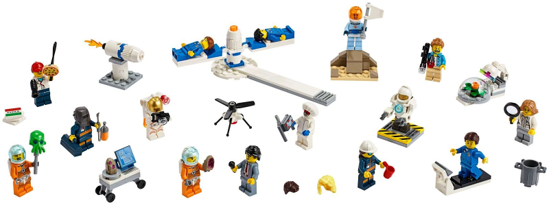 LEGO CITY 60230 Sada postav – Vesmírný výzkum