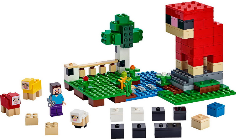 LEGO Minecraft 21153 Ovčí farma