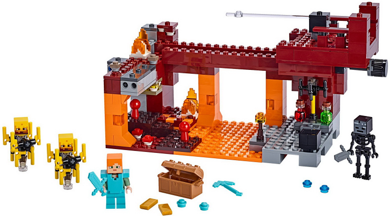 LEGO Minecraft 21154 Most ohniváků
