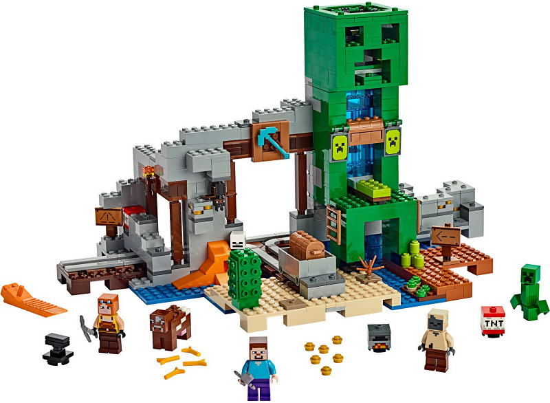 LEGO Minecraft 21155 Creepův důl