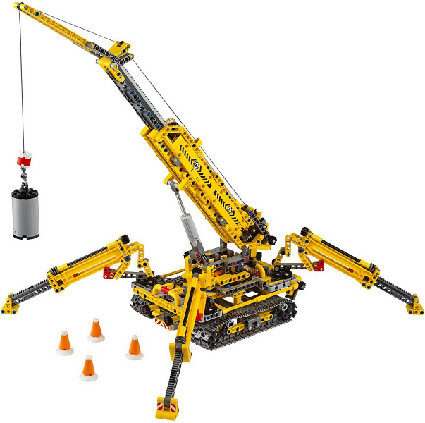 LEGO TECHNIC 42097 Kompaktní pásový jeřáb