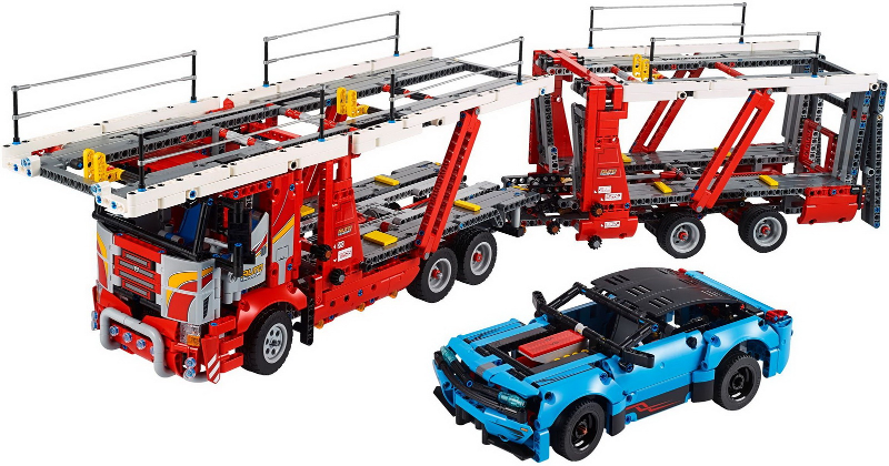 LEGO TECHNIC 42098 Kamion pro přepravu aut