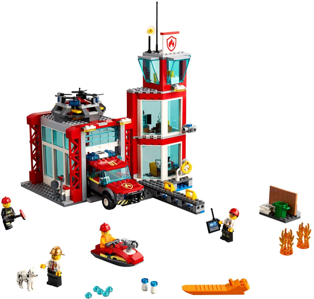 LEGO® CITY 60215 Hasičská stanice