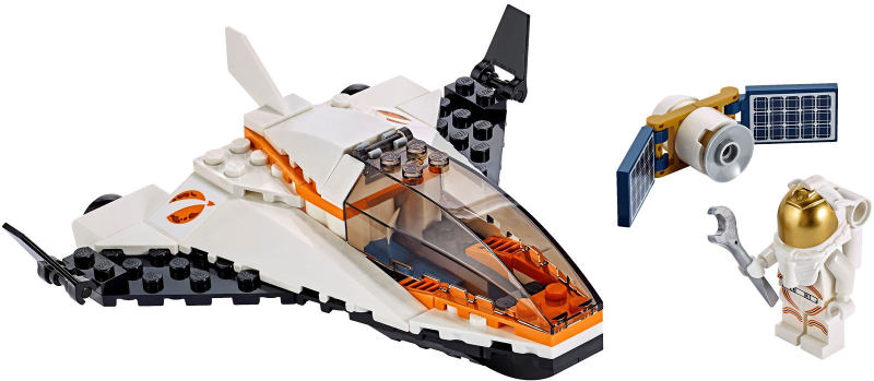 LEGO CITY 60224 Údržba vesmírné družice