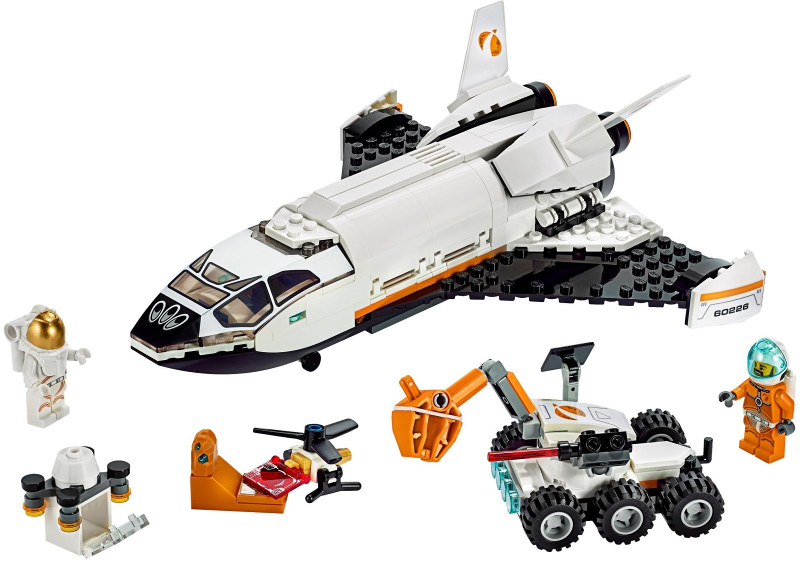 LEGO® CITY 60226 Raketoplán zkoumající Mars