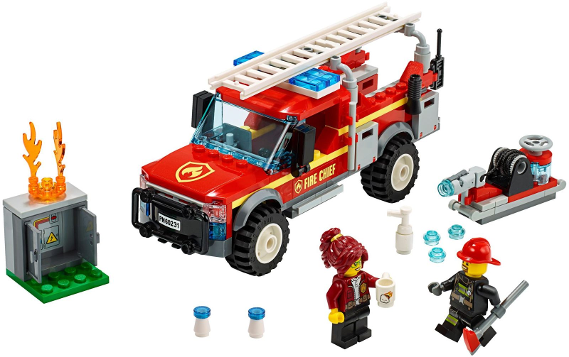 LEGO CITY 60231 Zásahový vůz velitelky hasičů