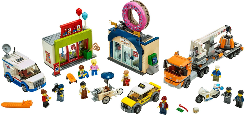 LEGO® CITY 60233 Otevření obchodu s koblihami