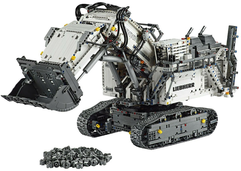 LEGO TECHNIC 42100 Bagr Liebherr R 9800