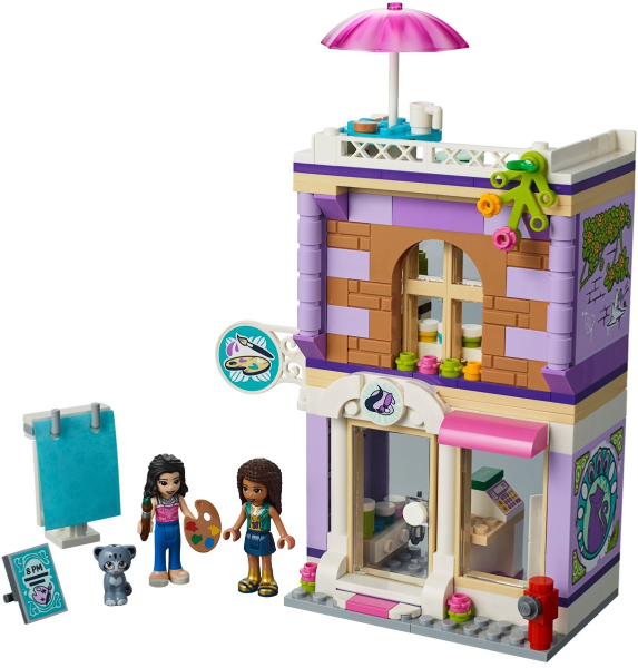 LEGO Friends 41365 Emma a umělecké studio