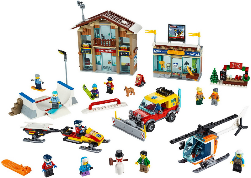 LEGO CITY 60203 Lyžařský areál