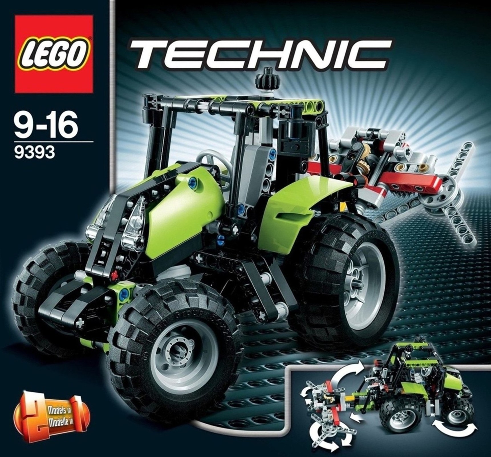 LEGO 9393 TECHNIC Traktor