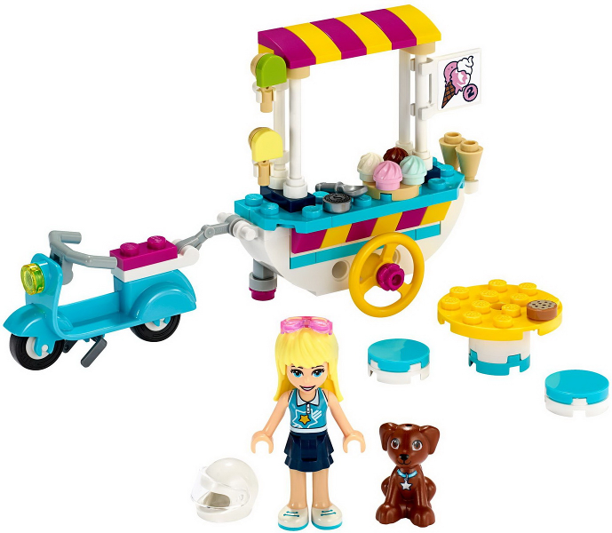 LEGO Friends 41389 Pojízdný zmrzlinový stánek