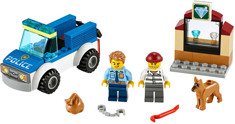 LEGO® CITY 60241 Jednotka s policejním psem