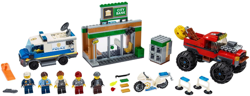 LEGO® CITY 60245 Loupež s monster truckem