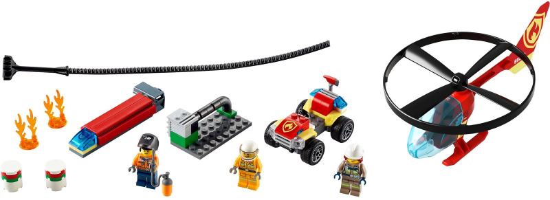LEGO® CITY 60248 Zásah hasičského vrtulníku