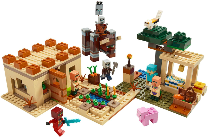 LEGO® Minecraft™ 21160 Útok Illagerů