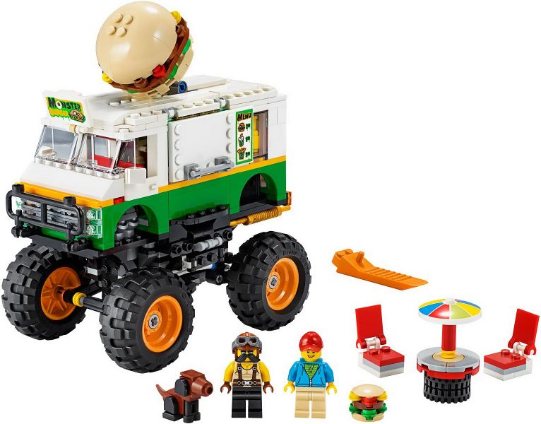LEGO® Creator 31104 Hamburgerový monster truck